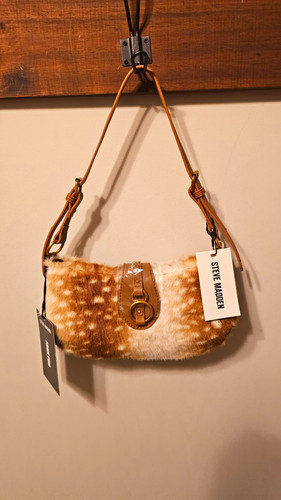 Steve madden faux fur shoulder - faux,