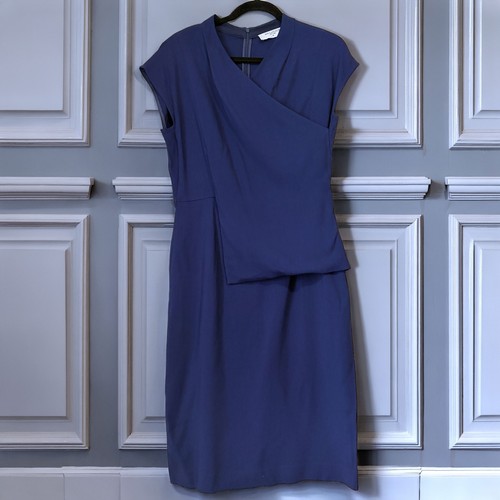 Lafleur navy faux wrap - faux,