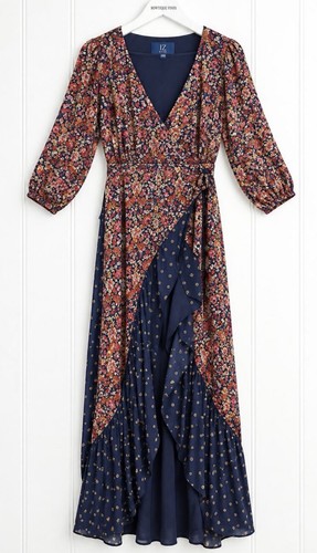 Biltmore boho faux wrap maxi - biltmore,