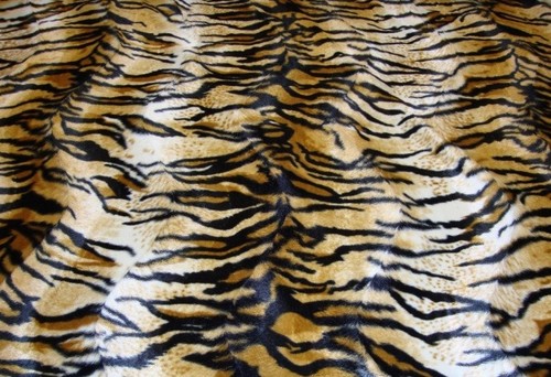 Faux fur gold velboa animal - fur,